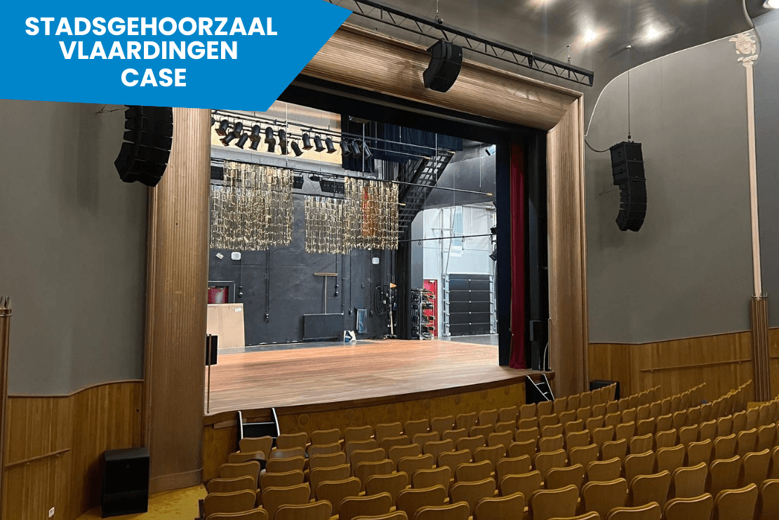 Stadsgehoorzaal Vlaardingen kiest L-Acoustics Kiva II-systeem